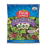 Fresh Express 50/50 Mix spring mix and spinach Full-Size Picture